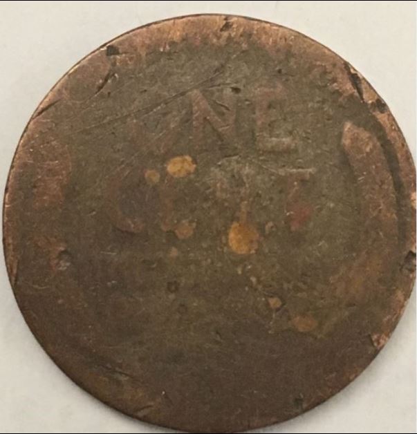 1934-Penny-...just-A-Lot-Of--Worm-Out-Or-Can-Be-Anything-Else-?...